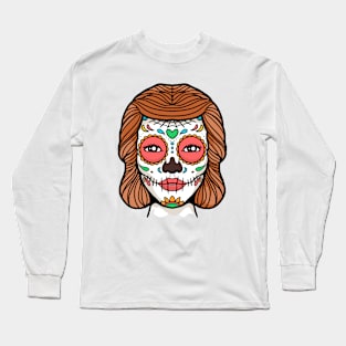 Woman day of the dead Long Sleeve T-Shirt